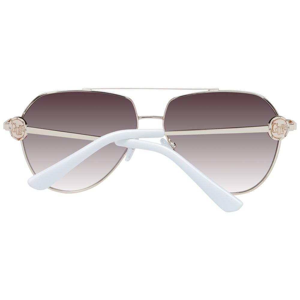 Guess Gold Women Sunglasses Guess Gray