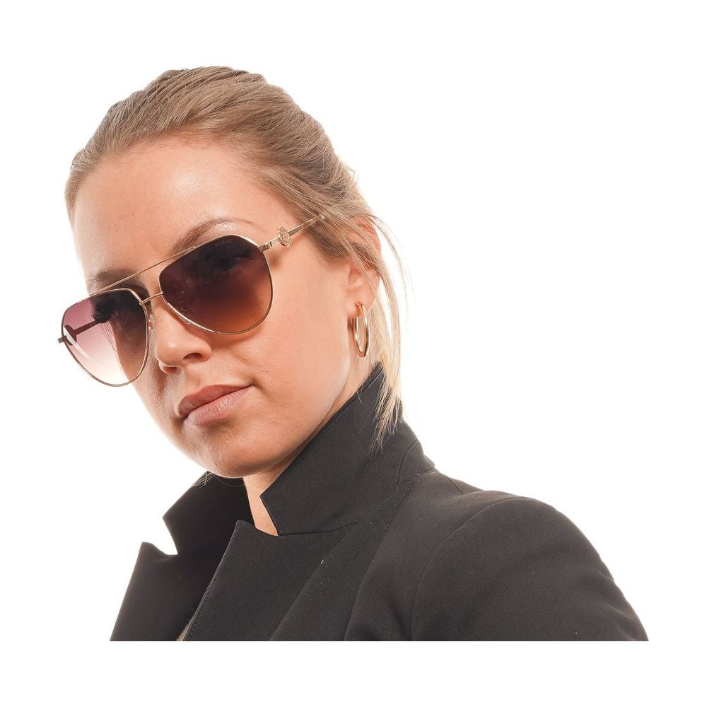 Guess Gold Women Sunglasses Guess Dark Slate Gray