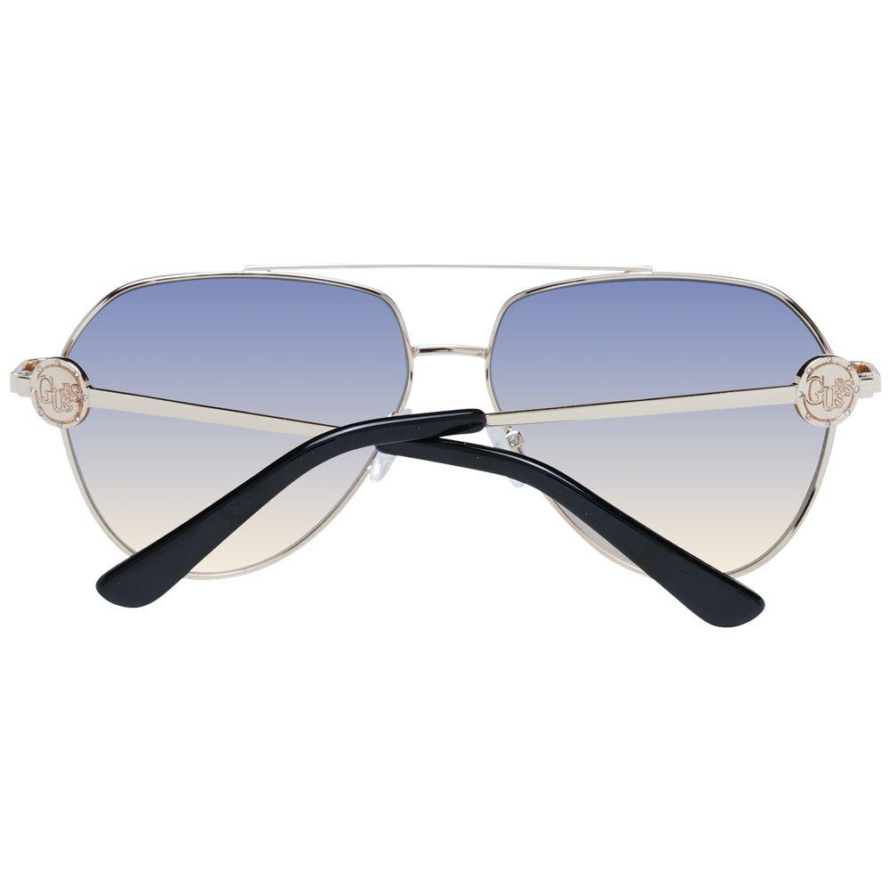 Guess Gold Women Sunglasses Guess Gray