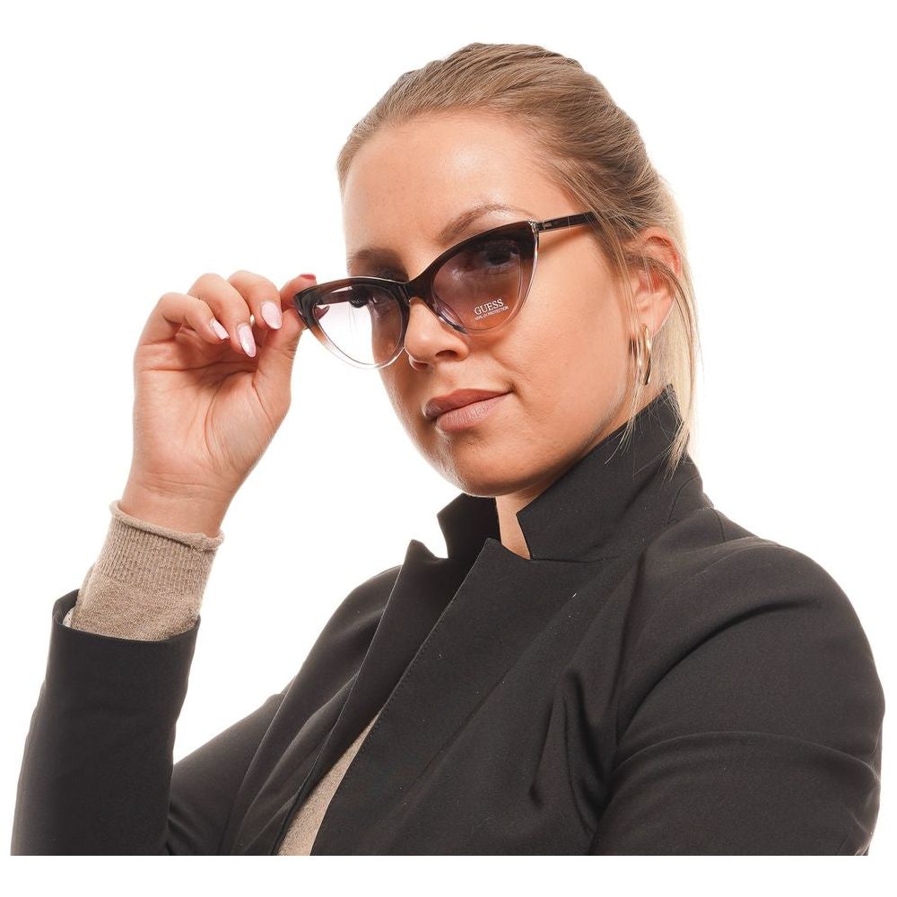 Guess Brown Women Sunglasses Guess Dark Slate Gray