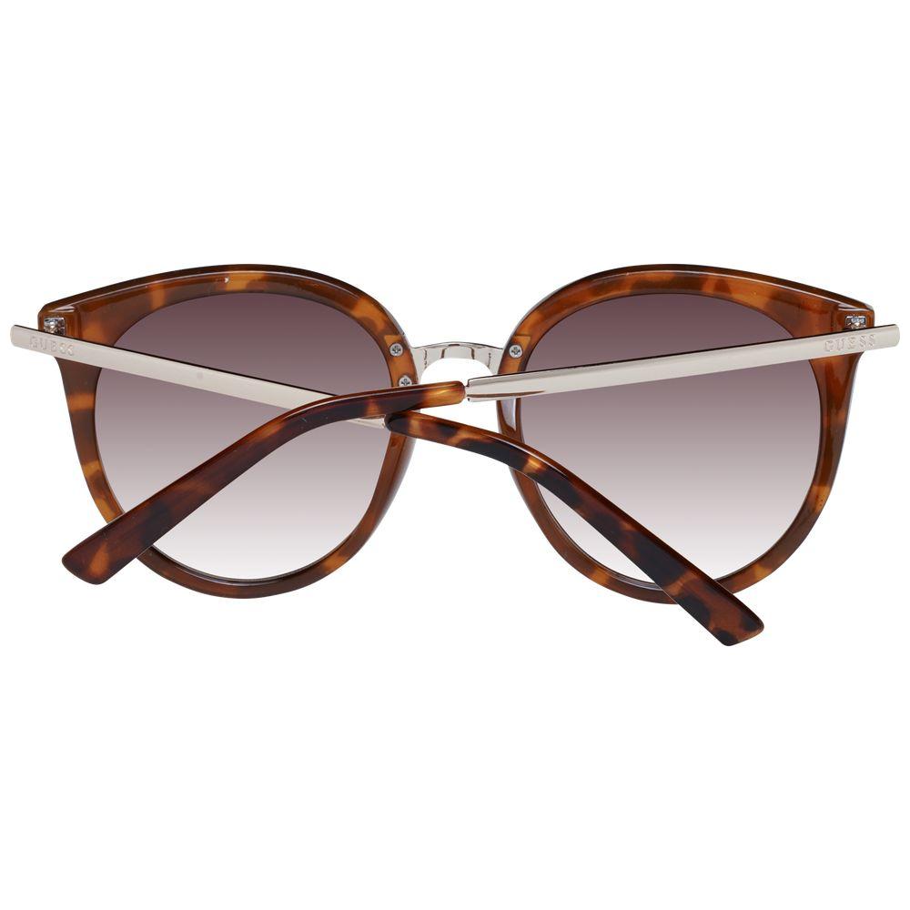 Guess Brown Women Sunglasses Guess Dark Olive Green