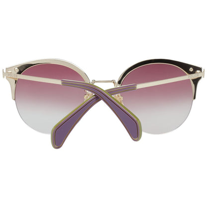 Police Purple Metal Sunglasses