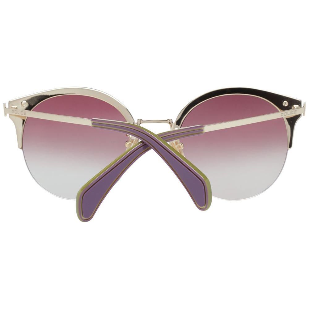 Police Gold Women Sunglasses Police