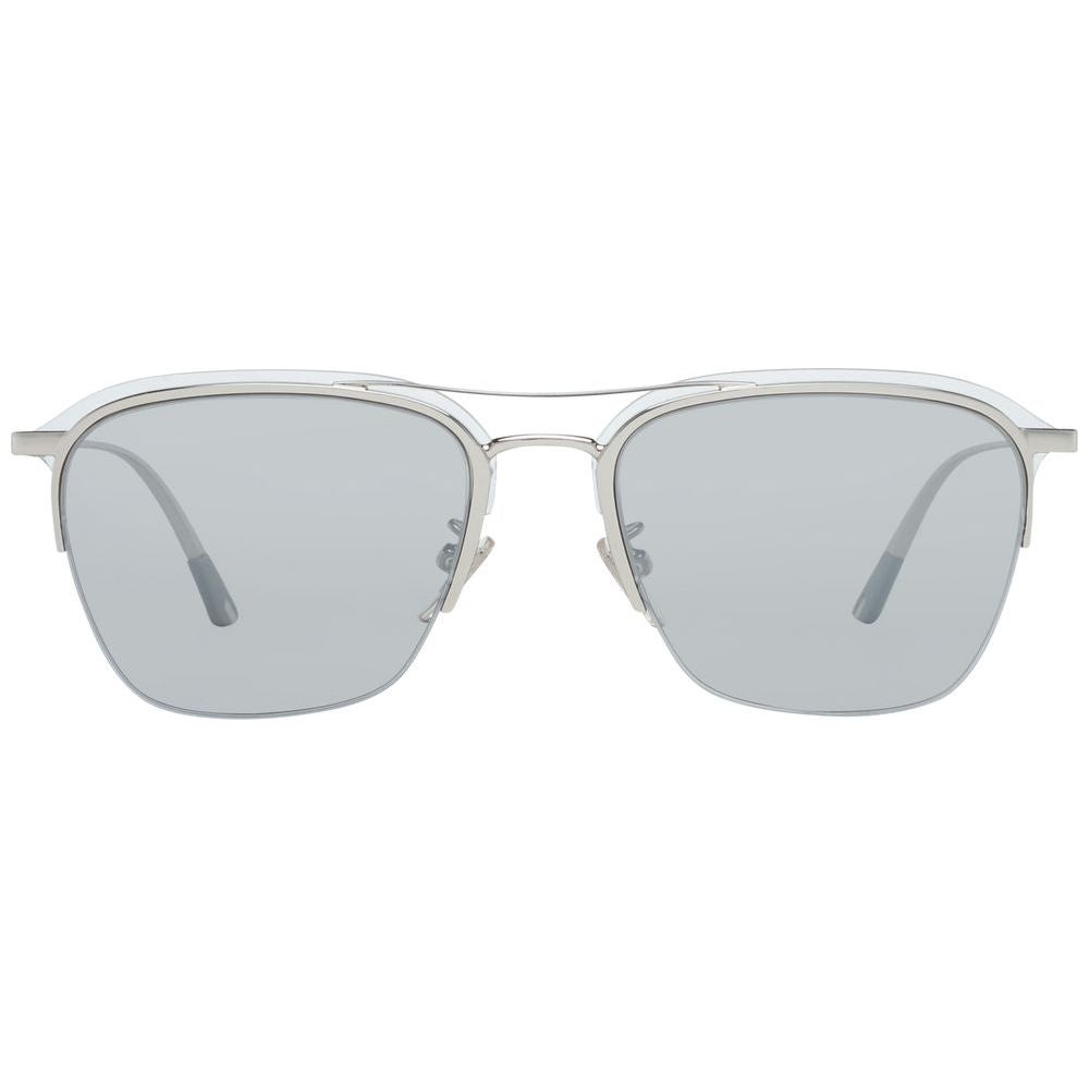 Police Silver Men Sunglasses Police