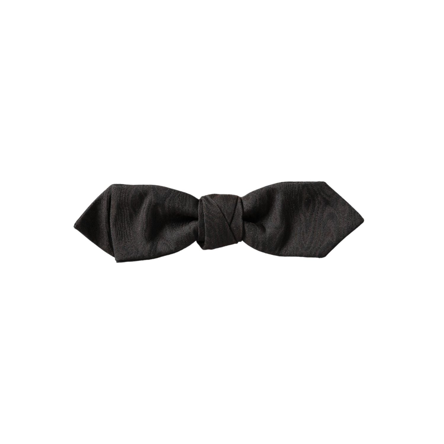 Dolce & Gabbana Maroon Silk Adjustable Neck Men Bow Tie