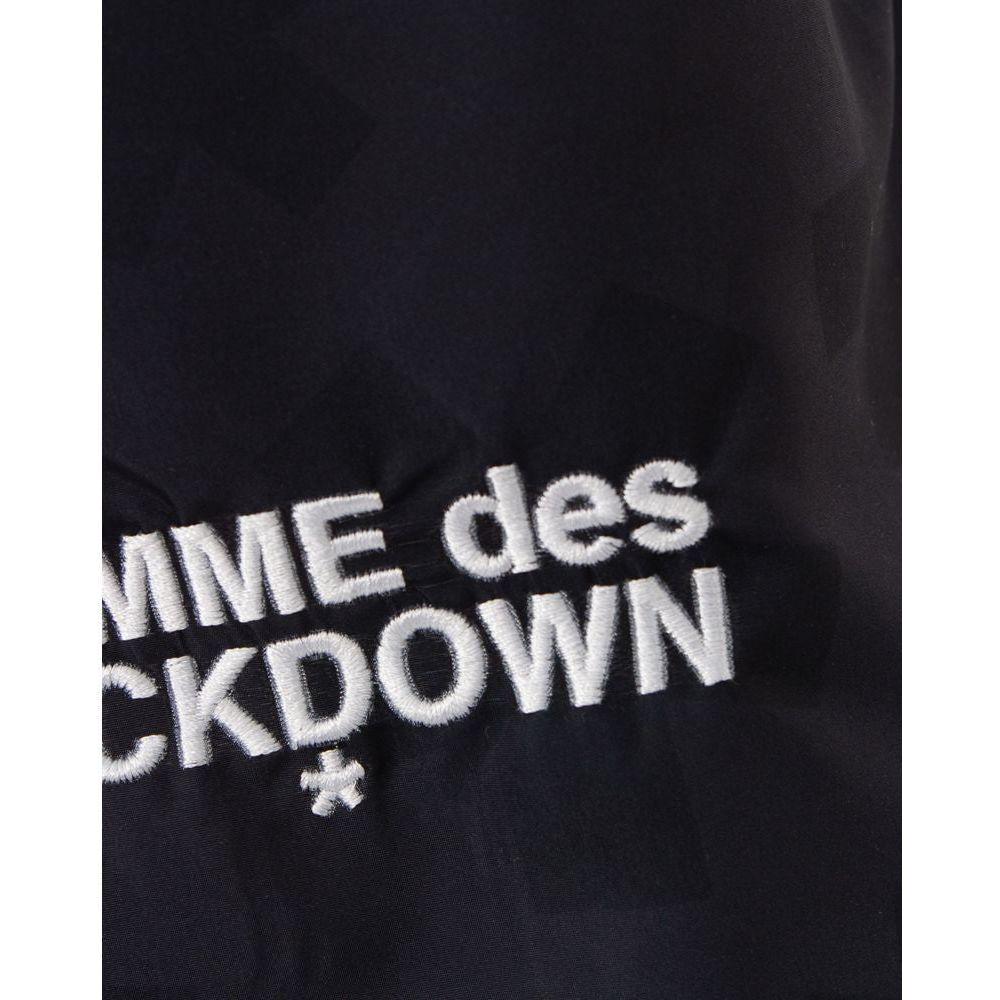 Comme Des Fuckdown Black Polyester Men Bermuda Short Comme Des Fuckdown