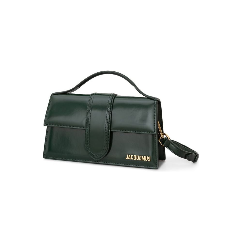 Jacquemus Green Leather Shoulder Bag