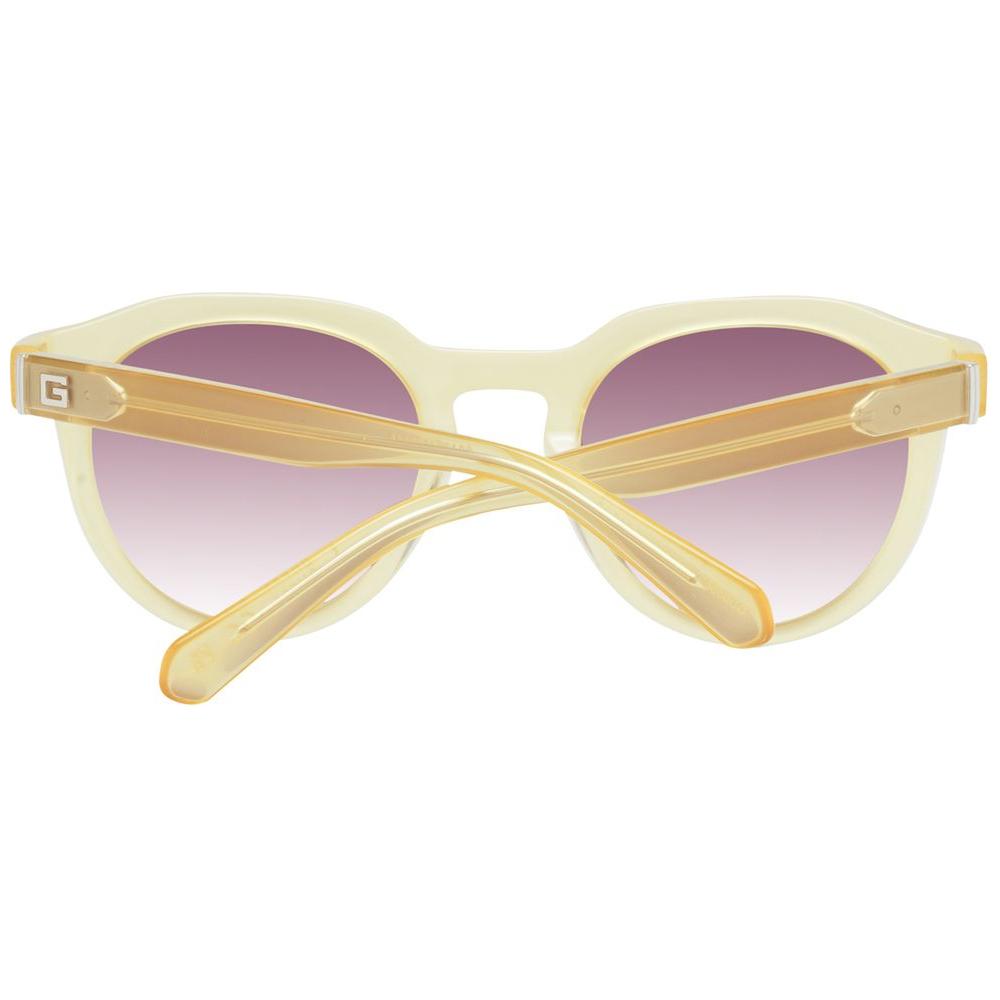 Guess Yellow Men Sunglasses