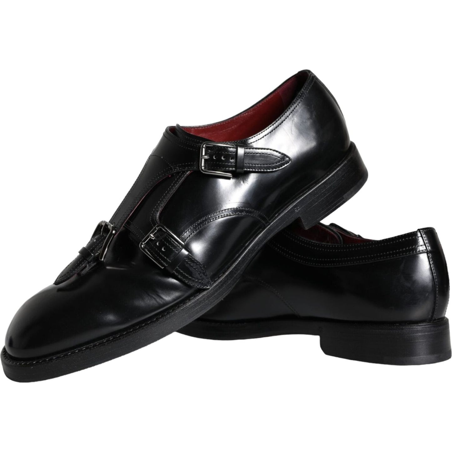 Dolce & Gabbana Black Calf Leather Men Formal Dress Shoes Dolce & Gabbana