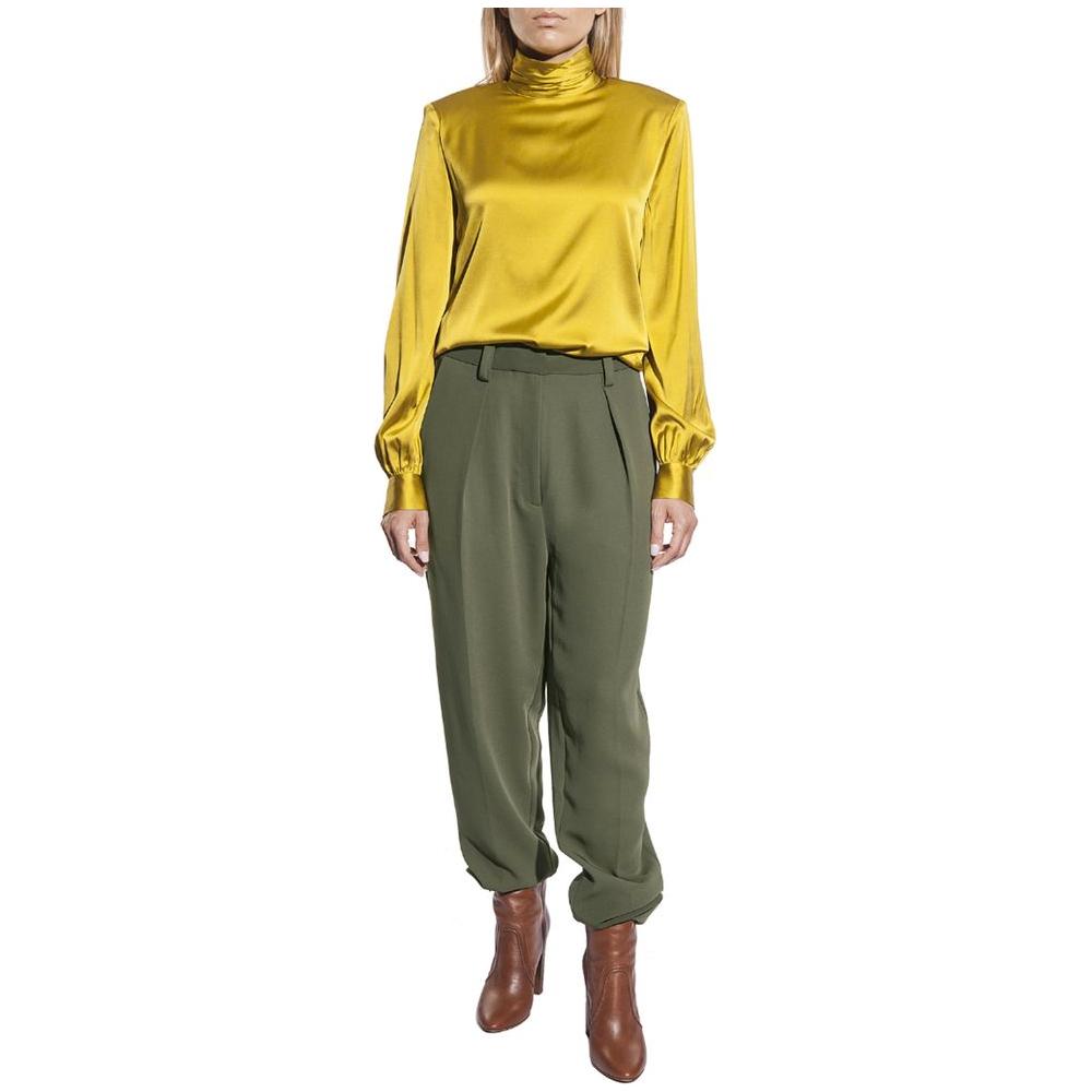 PINKO Green Polyester Jeans & Pant PINKO