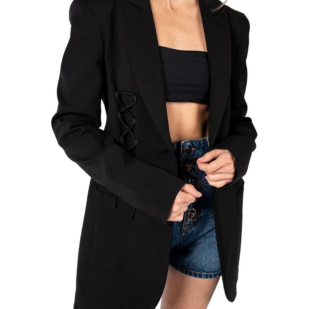 PINKO Black Viscose Suits & Blazer PINKO