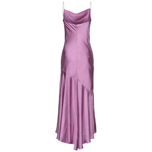 Pink Polyester Dress