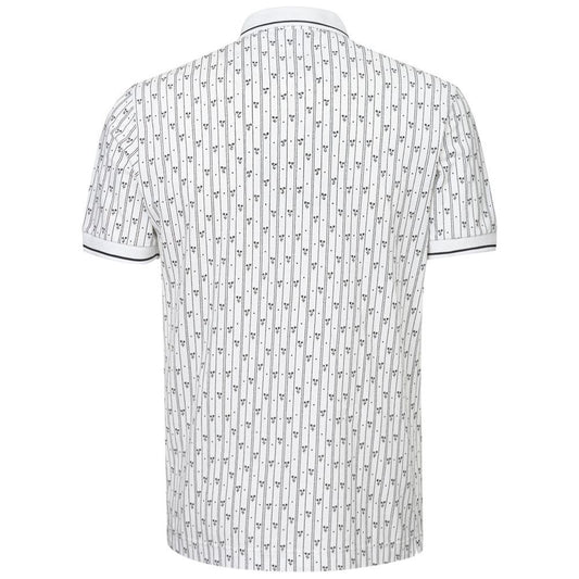 Dolce & Gabbana White Cotton Polo Shirt Dolce & Gabbana