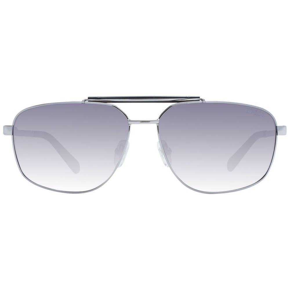 Guess Silver Men Sunglasses