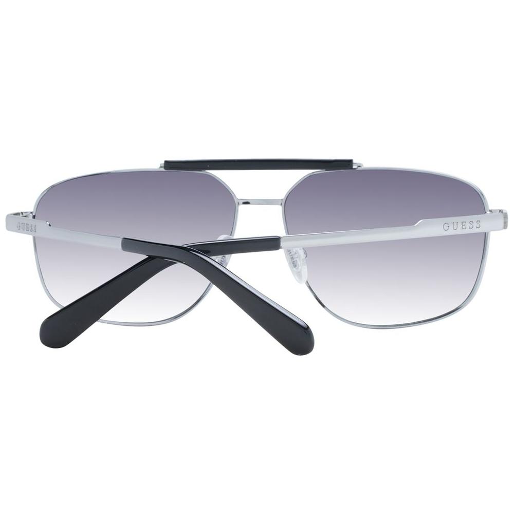 Guess Silver Men Sunglasses