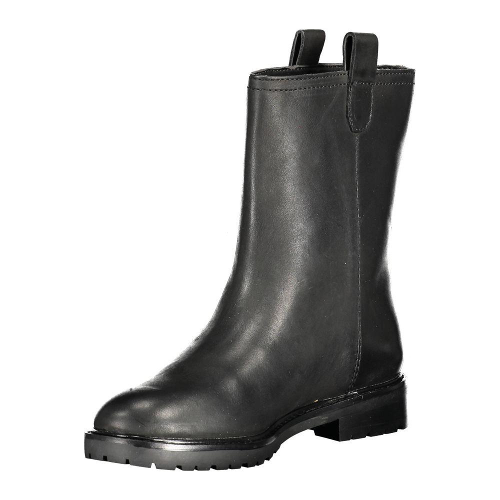 Ralph Lauren Black Polyester Boot Ralph Lauren