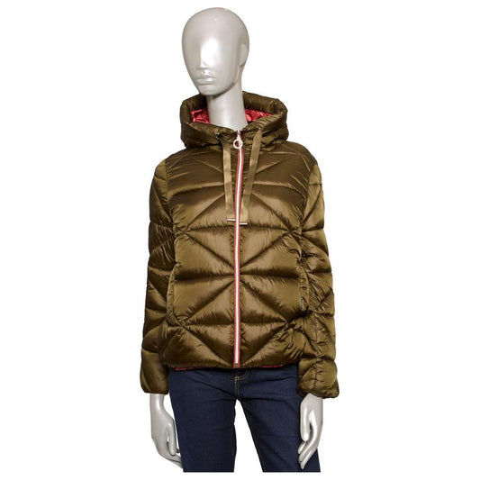 Baldinini Trend Green Polyester Women Jacket Baldinini Trend