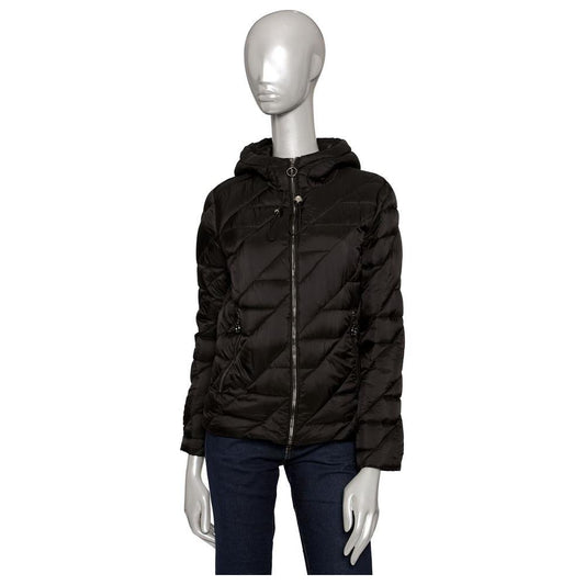 Baldinini Trend Black Polyester Women Jacket Baldinini Trend