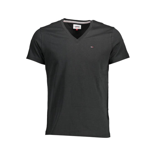 Tommy Hilfiger Black Cotton T-Shirt