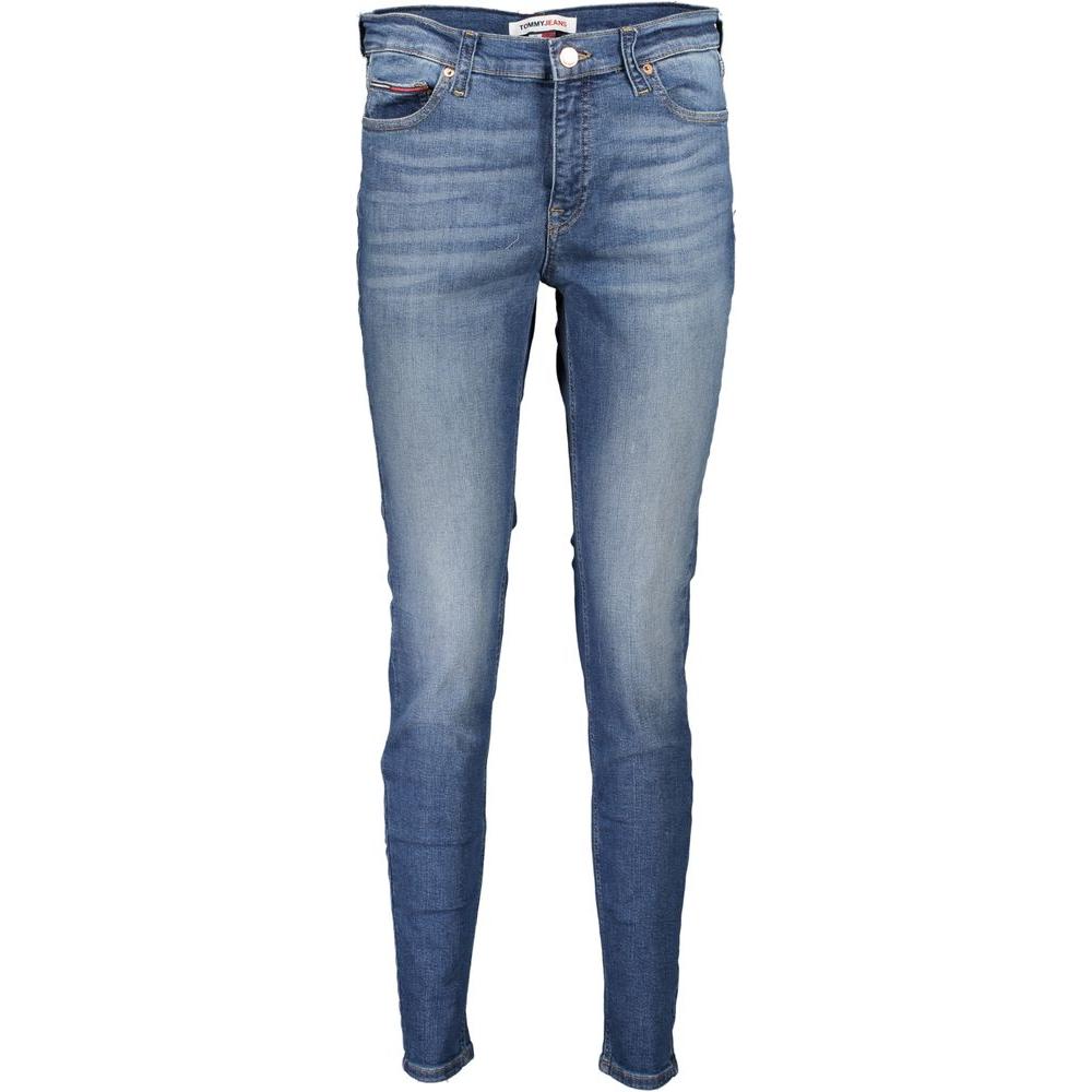 Tommy Hilfiger Blue Cotton Jeans & Pant