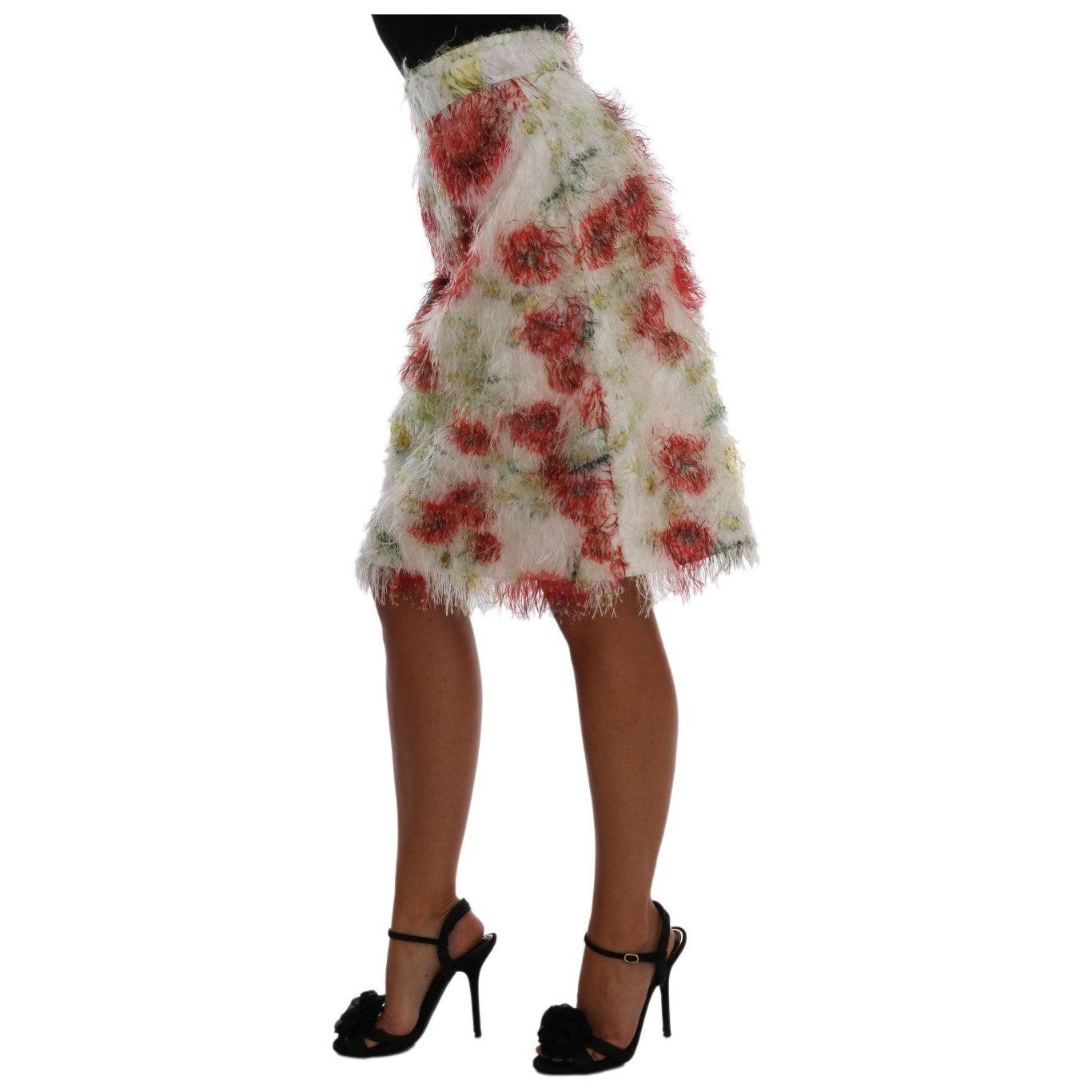 Dolce & Gabbana Floral Patterned Pencil Straight Skirt 1728,67345645728,Clothing,Dolce & Gabbana,IT38|XS,IT42|M,IT44|L,IT46|XL,Material: 100% Polyester,Midi - Skirts - Clothing,Multicolor,New with tags,Skirts - Clothing,Skirts - Women - Clothing,Women,Wom