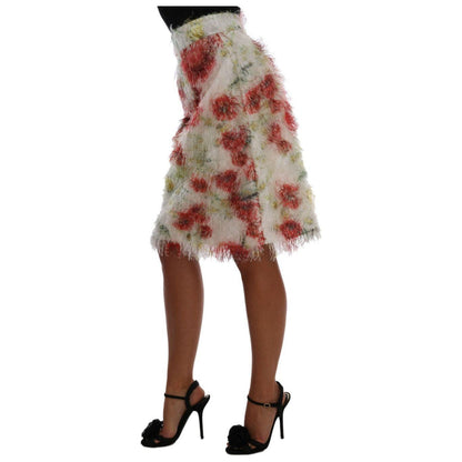 Dolce & Gabbana Floral Patterned Pencil Straight Skirt 1728,67345645728,Clothing,Dolce & Gabbana,IT38|XS,IT42|M,IT44|L,IT46|XL,Material: 100% Polyester,Midi - Skirts - Clothing,Multicolor,New with tags,Skirts - Clothing,Skirts - Women - Clothing,Women,Wom