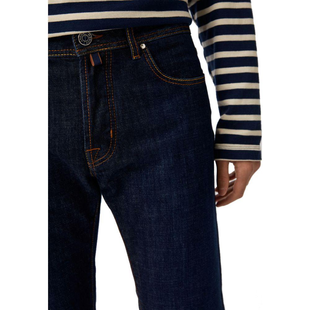 Jacob Cohen Blue Cotton Jeans & Pant Jacob Cohen