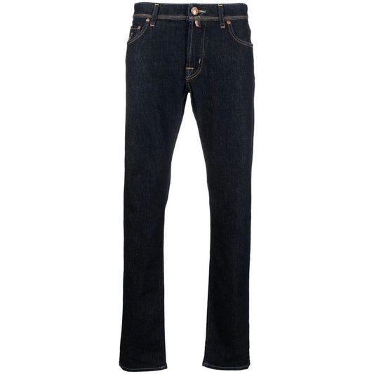 Jacob Cohen Blue Cotton Jeans & Pant Jacob Cohen