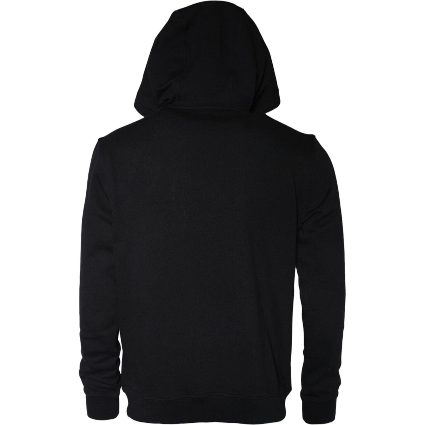 Versace Black Medusa Print Cotton HoodiePullover Sweatshirt Sweater Versace