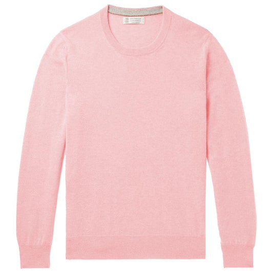 Brunello Cucinelli Pink Wool Sweater Brunello Cucinelli