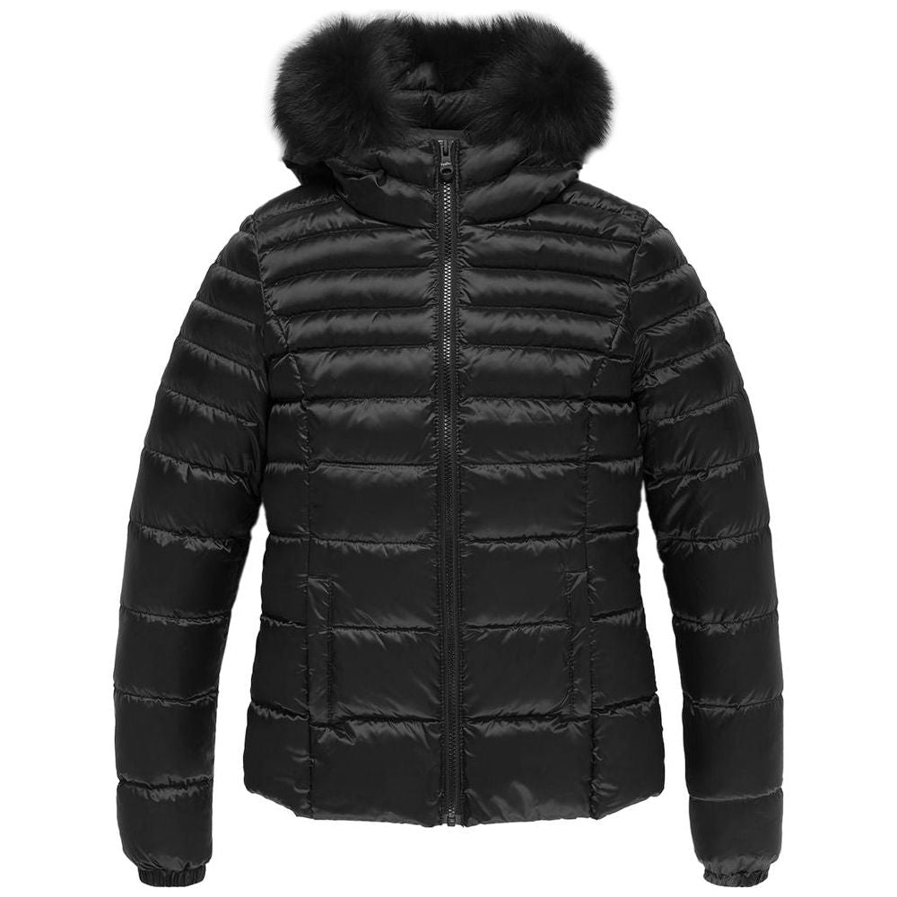 Refrigiwear Black Nylon Women Jacket Refrigiwear