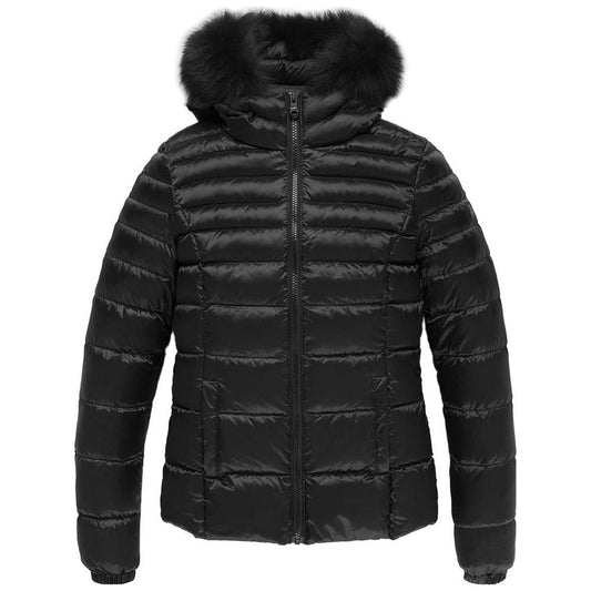 Refrigiwear Black Nylon Women Jacket Refrigiwear