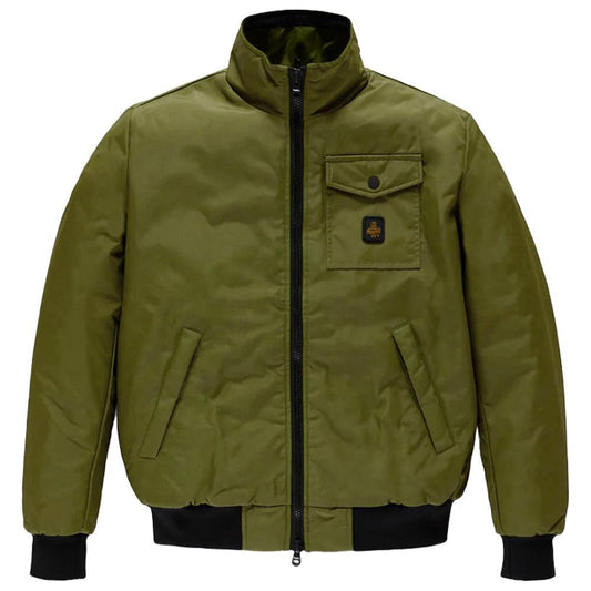 Refrigiwear Green Nylon Jacket Refrigiwear