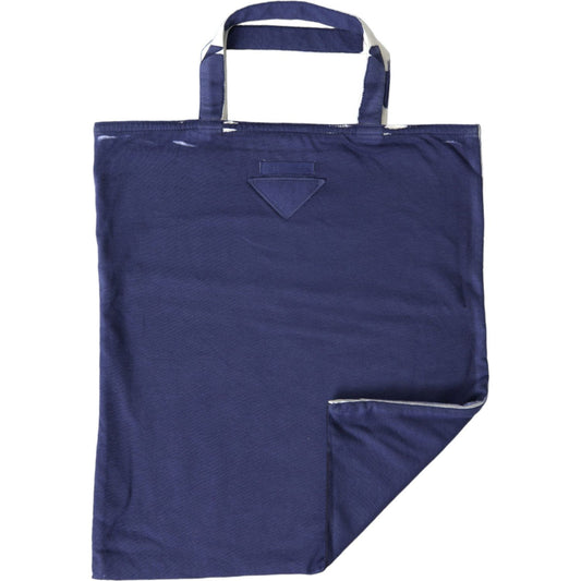 Elegant Blue Tote Bag for Chic Outings Prada
