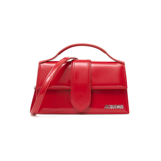 Jacquemus Red Leather Shoulder Bag Jacquemus