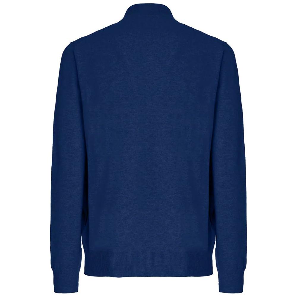 Malo Blue Wool Sweater Malo