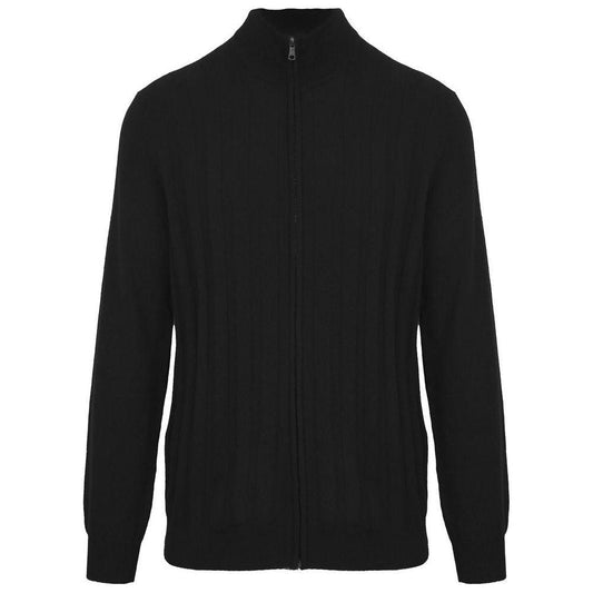 Malo Black Wool Sweater Malo