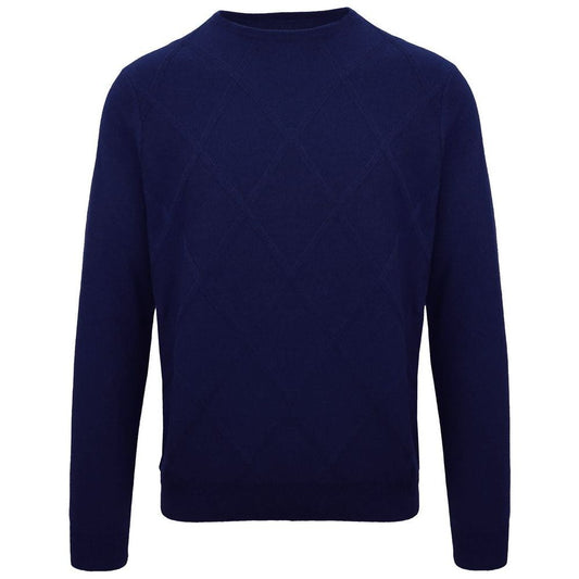 Malo Blue Cashmere Sweater Malo