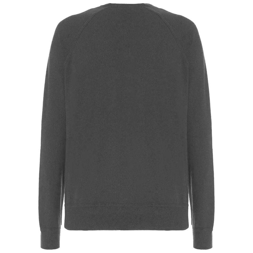 Malo Gray Wool Men's Turtleneck Sweater Malo