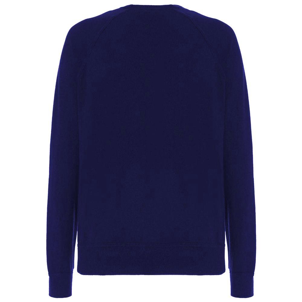 Malo Blue Wool Men's Turtleneck Sweater Malo