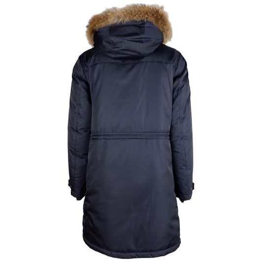 Add Blue Nylon Men's Down Jacket Add