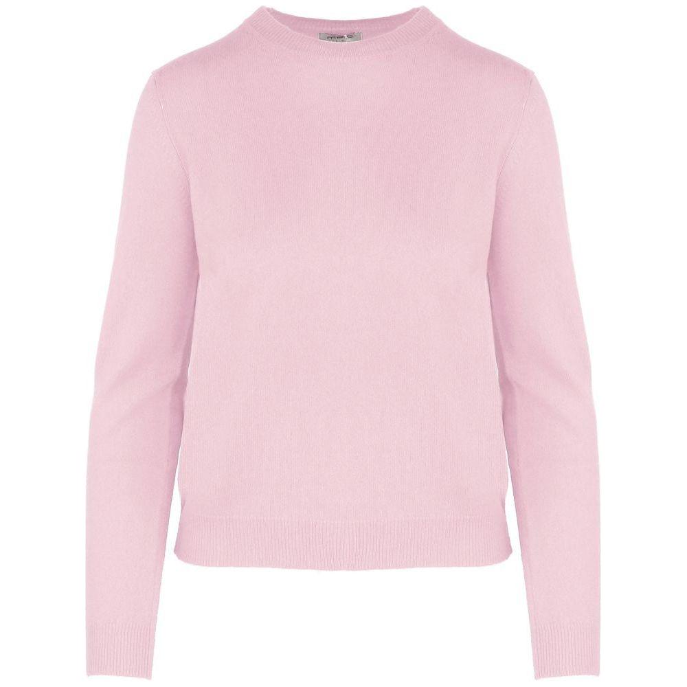 Malo Pink Cashmere Women Sweater Malo