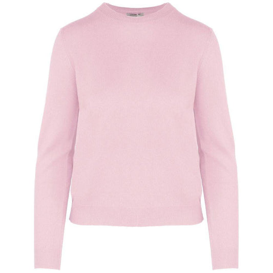 Malo Pink Cashmere Women Sweater Malo