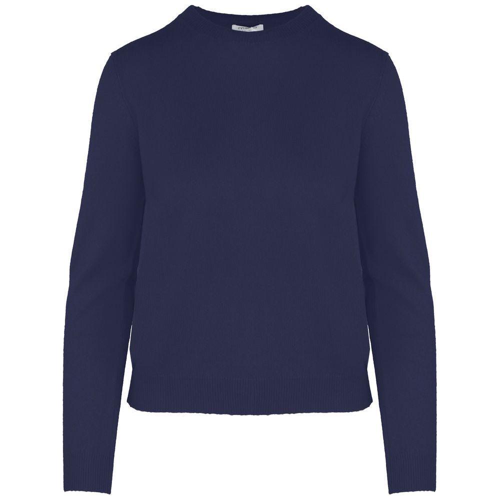 Malo Blue Cashmere Women Sweater Malo