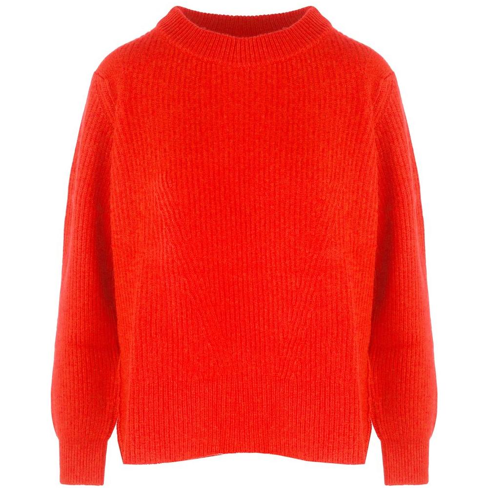 Malo Orange Cashmere Women Sweater Malo