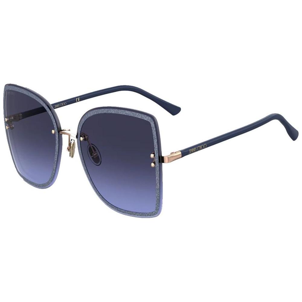 Jimmy Choo Blue Resin Sunglasses Jimmy Choo Dim Gray