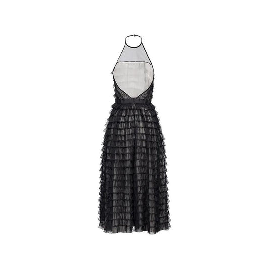 PINKO Black Polyester Dress PINKO