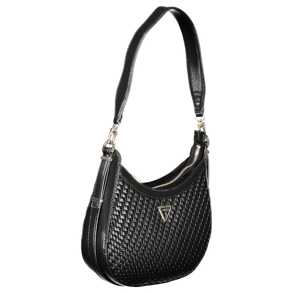 Guess Jeans Black Polyethylene Handbag Guess Jeans