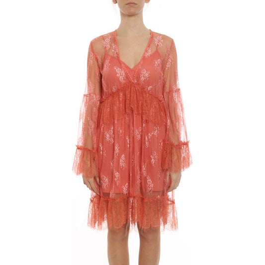 PINKO Pink Polyamide Dress PINKO