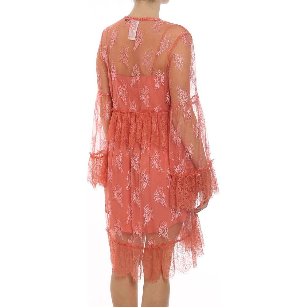 PINKO Pink Polyamide Dress PINKO Light Coral
